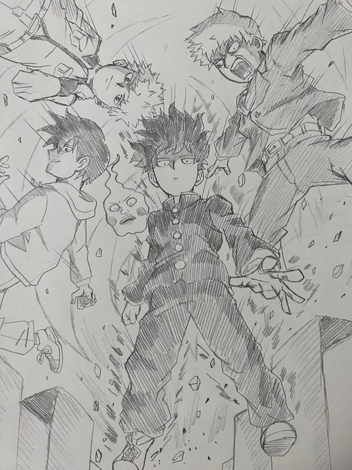 1期2期全部見ました! 
ガチガチに面白かった!!3期楽しみ!
#モブサイコ100 #mobpsycho100 