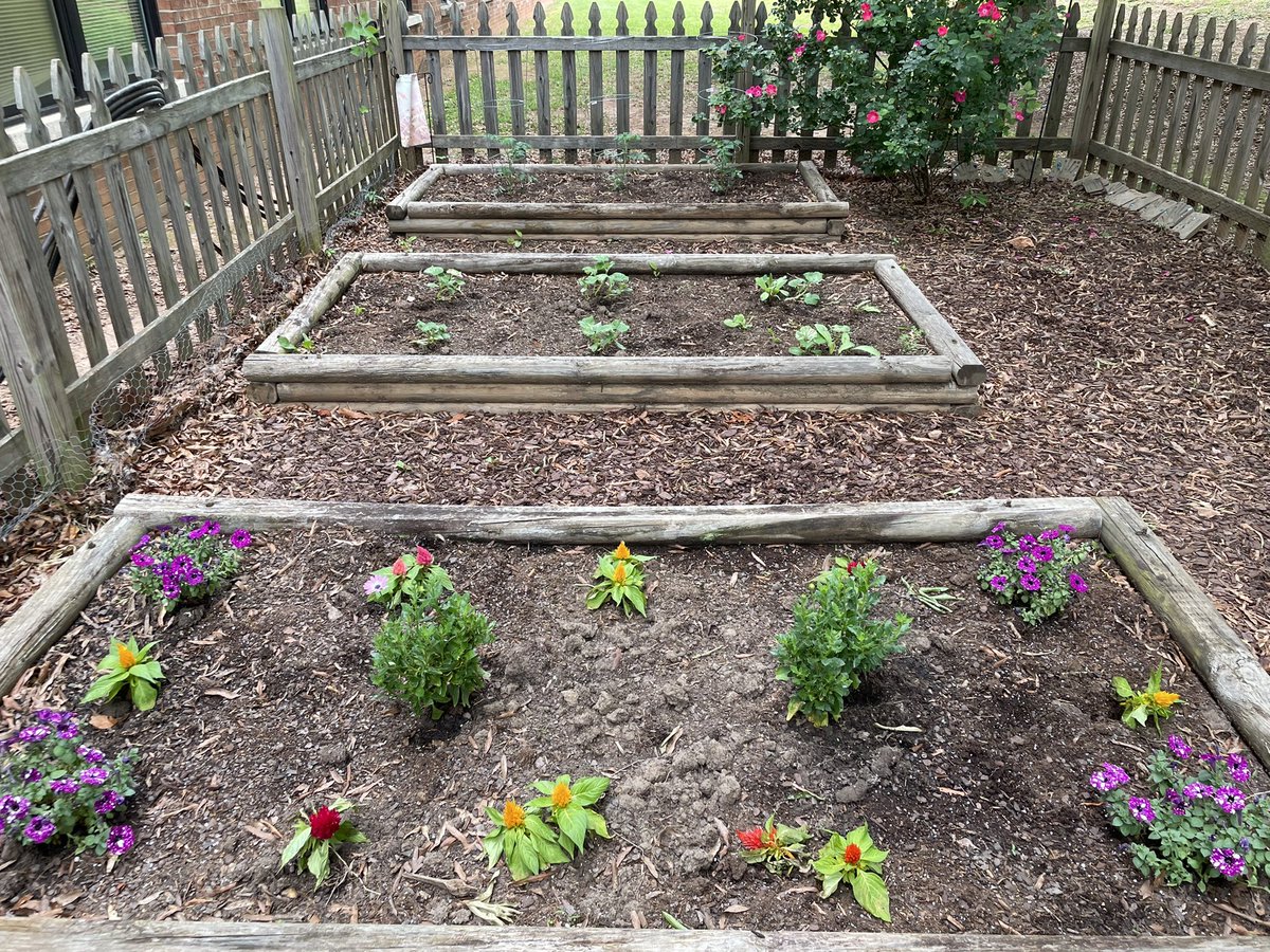 MsJSmith3's tweet photo. Thank you @SpartanPTO for helping us make this a reality! We’ve planted and we’re ready to GROW! https://t.co/moKiO5OpQW