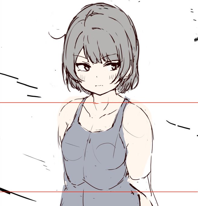 練習9日目
習作を描いていたが眠くなったので中途半端なところまで 