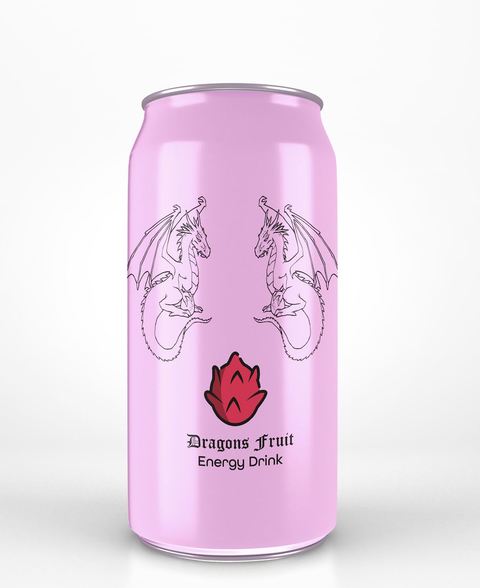 DragonFruitbbz's tweet photo. Heute ist es soweit! Wir bringen unsere ersten Produkte auf den Markt! Der schwarze Energydrink mit feinem Drachenfruchtgeschmack, der pinke mit erfrischendem Erdbeerengeschmack! Genau das richtige für einen heissen Sommertag :) #EnergyDrink #Project #dragonfruit #strawberry https://t.co/5xaFdKmPWv