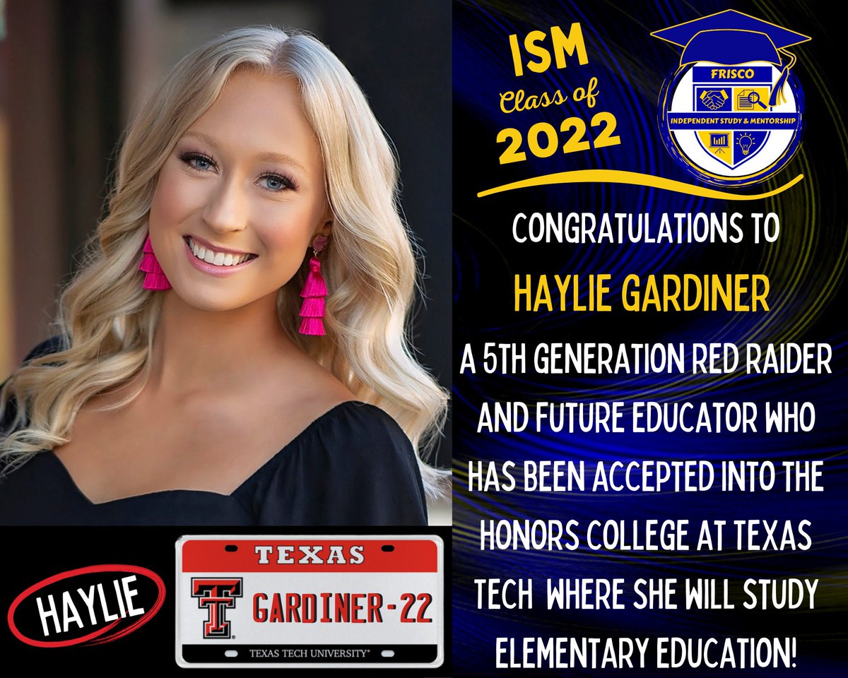 fhs_ism's tweet photo. ISM SENIOR CELEBRATION: @FHSRaccoons Haylie Gardiner https://t.co/KzbLjf6Ptz
