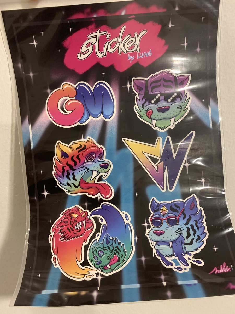Chanabosss's tweet photo. Thank you for this cool sticker from @mutanttiger_nft   Glad to be part of mutanttiger gang. https://t.co/3cOoO0awuj