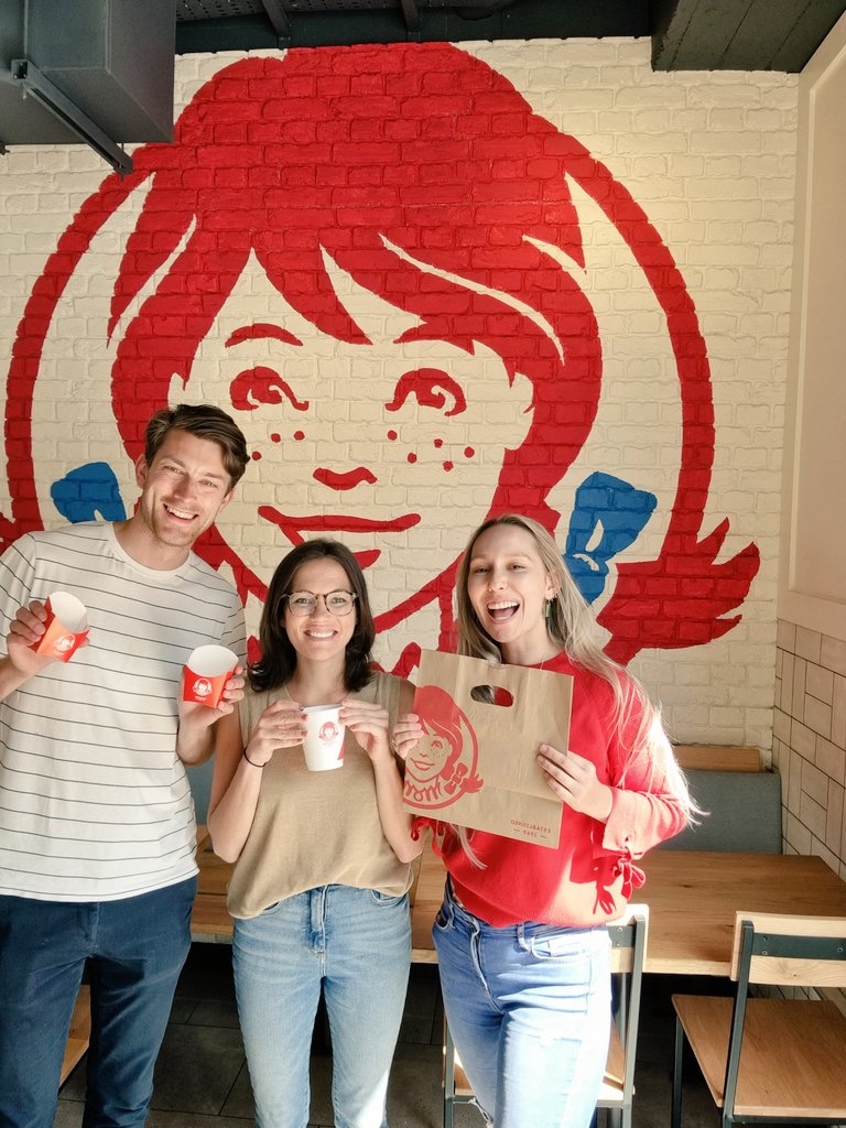 Best way to spend a day. <a href="/wendysuk/">Wendy's UK</a> ❤🍔