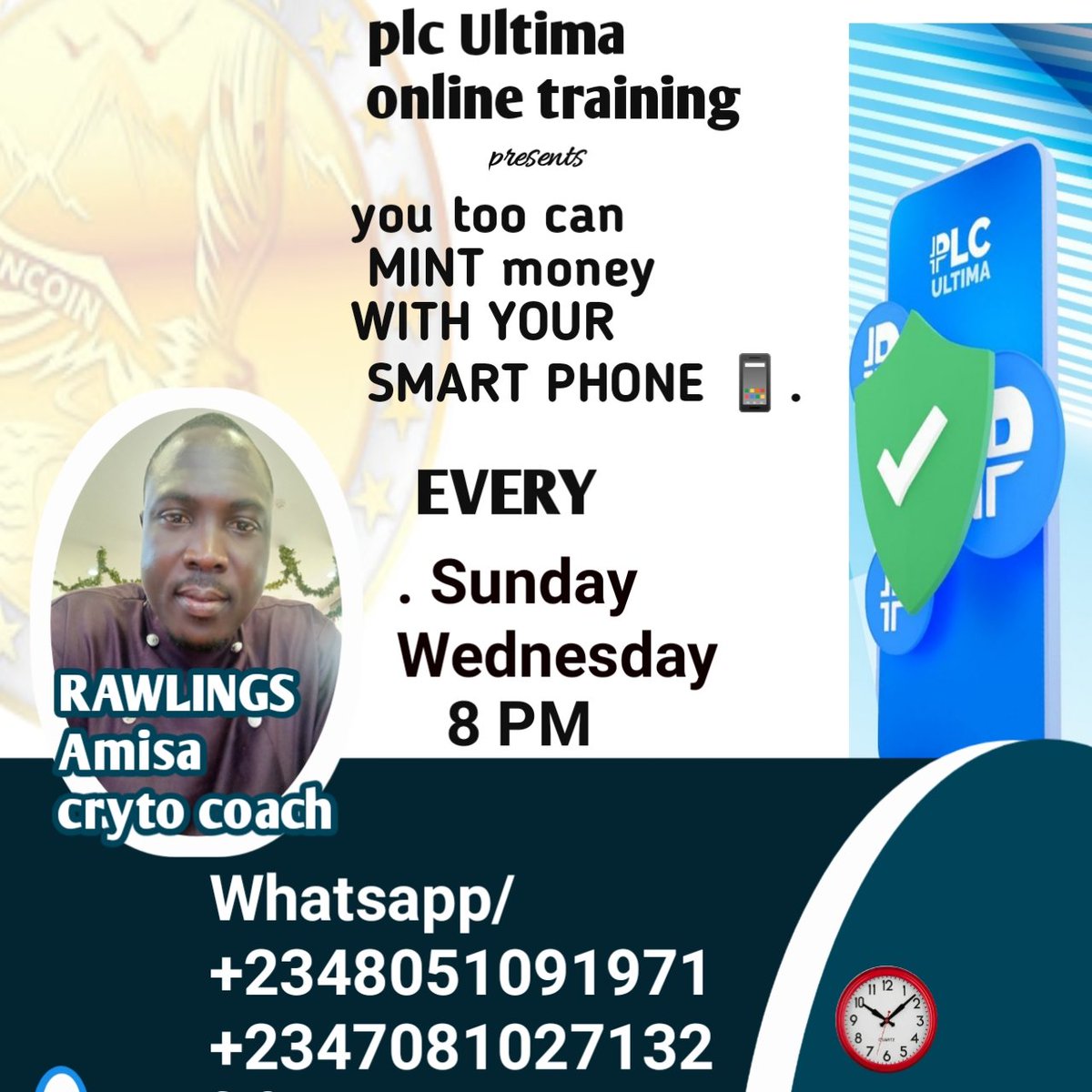 AmisaRawlings's tweet photo. Let get the knowledge on how to mint this money . cryptocurrency is now https://t.co/YHtuN9nvrw