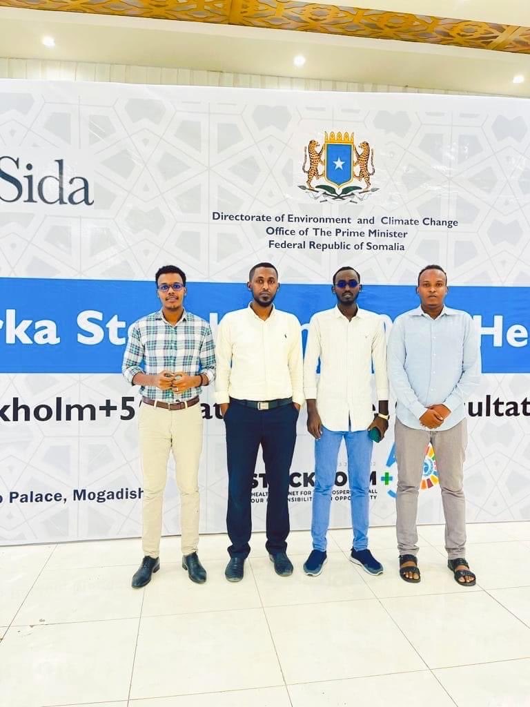sosconteam's tweet photo. We are part of Stockholm+50 national level consultation meeting organized by ⁦⁦⁦@DECC_Somalia⁩ , always we work local youth Mobilizing in Environment to utilize resoure and Manage Environmental Problems.⁦⁦@Sida⁩, ⁦@UNDPSomalia⁩ https://t.co/OGch6oPDrc