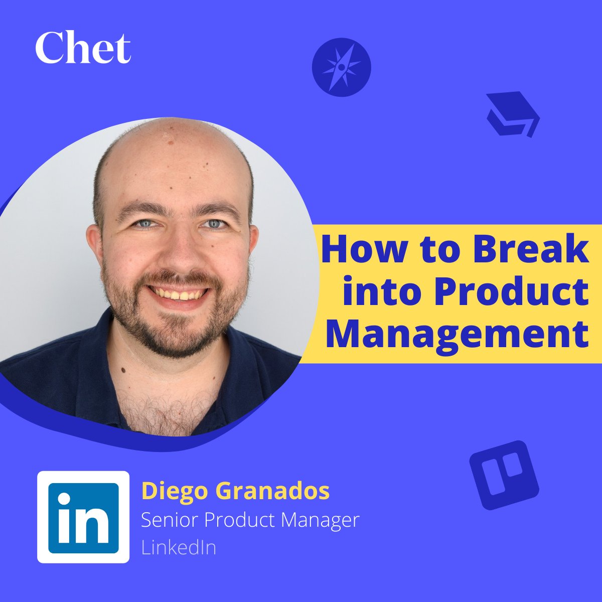 chetapp's tweet photo. In one of our most popular collections, @PMDiegoGranados Sr. Product Manager at @LinkedIn breaks down a step-by-step guide to breaking into Product Management. Subscribe for updates!  https://t.co/yXjH3EgsIg https://t.co/obngNCUFkr