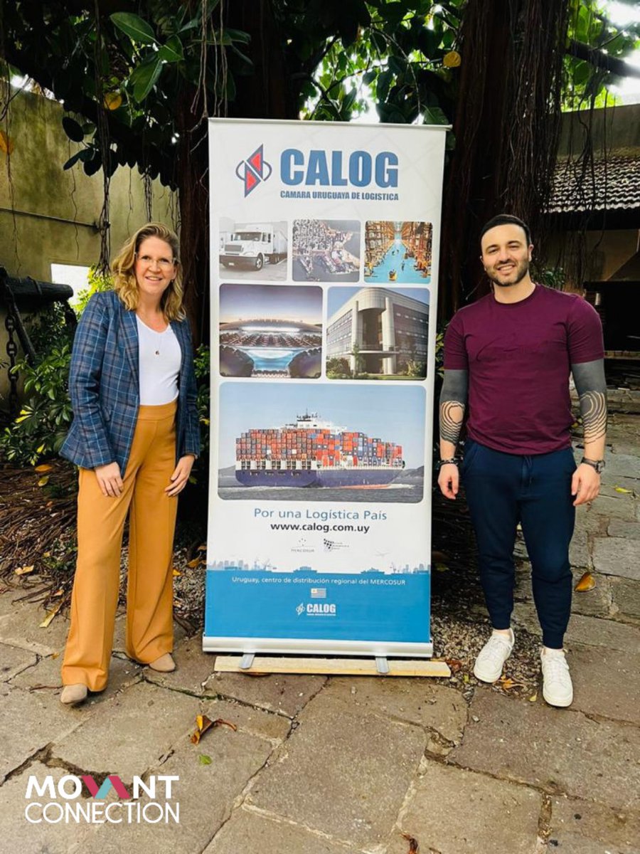 movantconnect's tweet photo. Un cálido encuentro en @caloguruguay 🇺🇾, la Cámara Uruguaya de Logística, donde el Director & Creador de Movant Connection, @javiercarrizook, fue recibido por Manou Leenen, miembro activo de la cámara.
#MovantConnection #Calog #Comex #LogComex #Comunidad #Networking #Uruguay https://t.co/ZJpOL3mDet