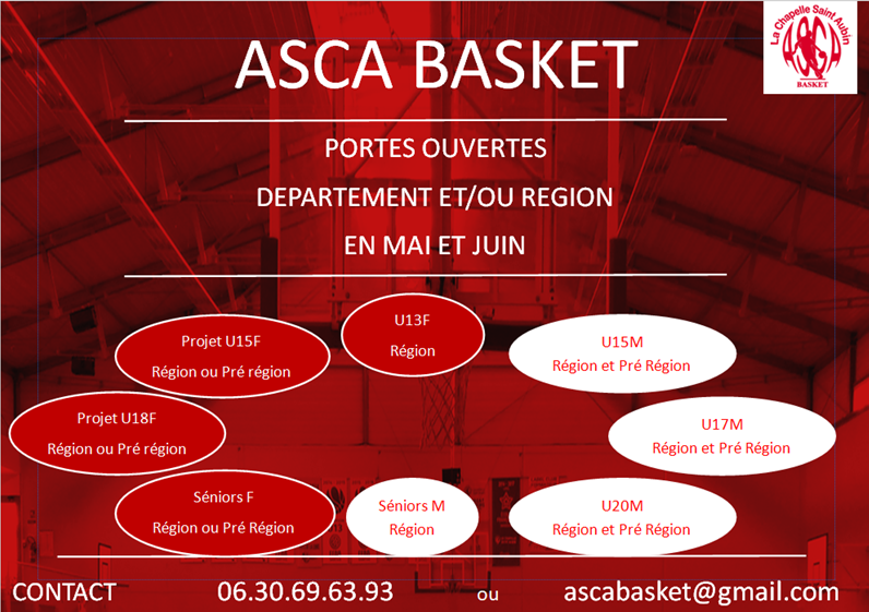 ASCA_Basket's tweet photo. L'ASCA Basket ouvre ses portes !!!🏀 https://t.co/0C3vIa0BbH
