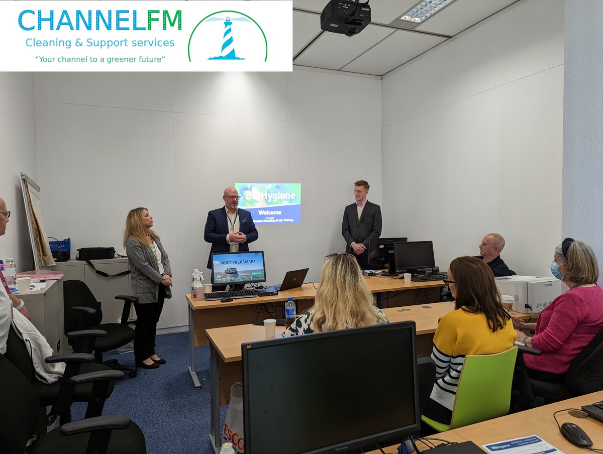 LtdCfm's tweet photo. Today we were lucky to be joined by Maxine and Harry from @BioHygieneUK who provided a number of our #CleaningOperatives and our Management Team with loads of information and #training about their #ecofriendly #cleaning products.
🔗 https://t.co/vbJDWyDceC
☎️ 0800 612 4415 https://t.co/kcdGAqOOXh
