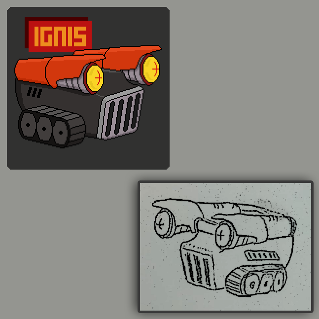 Another part of the first sketches.

Check out Yavi on Steam and Itchio:

store.steampowered.com/app/1814510/Ya…
e144.itch.io/yavi

#yavithegame #pixelart #rpg #pixelgame #videogames #robots #drawings #indiegamedev #indiegames #gameart #characterdesign #retrogamer #digitalart #sketch #2d