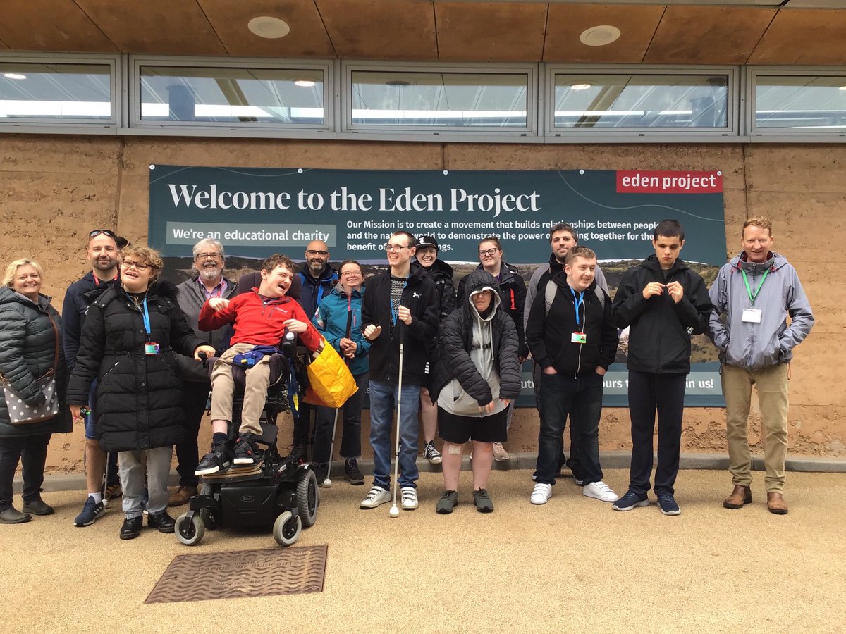 Thanks <a href="/EdenProject/">Eden Project</a> - we loved our visit (a good one for @MoorvisionDevon too!)

#VisionImpairment <a href="/Natspec/">Natspec</a> <a href="/DevonSEND/">Devon Sendro</a>