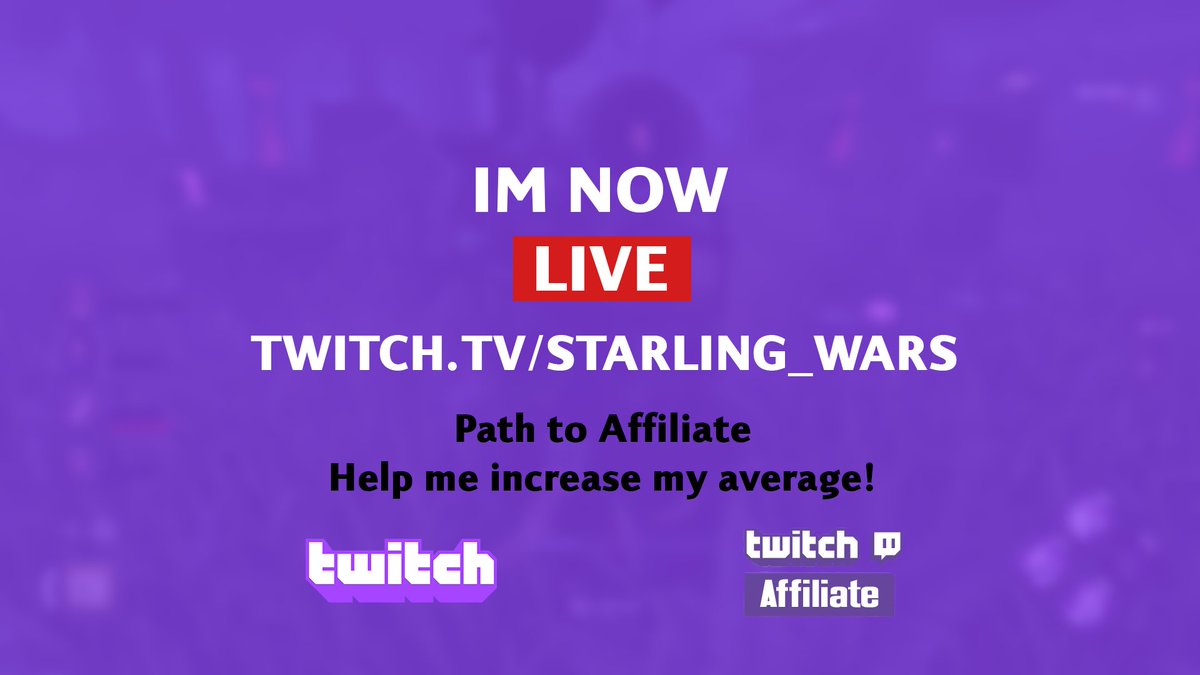 JUST GOTTA INCREASE MY AVERAGE BY 0.30! 
<a href="/Path2Affiliate/">Path to Affiliate</a>

#Path2Affiliate 
#DeadbyDaylight #SmallStreamerConnect #SmallStreamer #StreamersConnect 
#Twitch