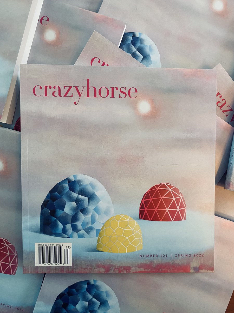 swamp_pink's tweet photo. Crazyhorse no. 101 is back from the printer will be arriving in mailboxes soon! In the meantime, check out the featured stories, poems, and essays on our site: https://t.co/gtFj78umFN

And you can order a copy of the issue here: https://t.co/wK0ME3rAeS

Happy reading! https://t.co/EpffvN9c1l