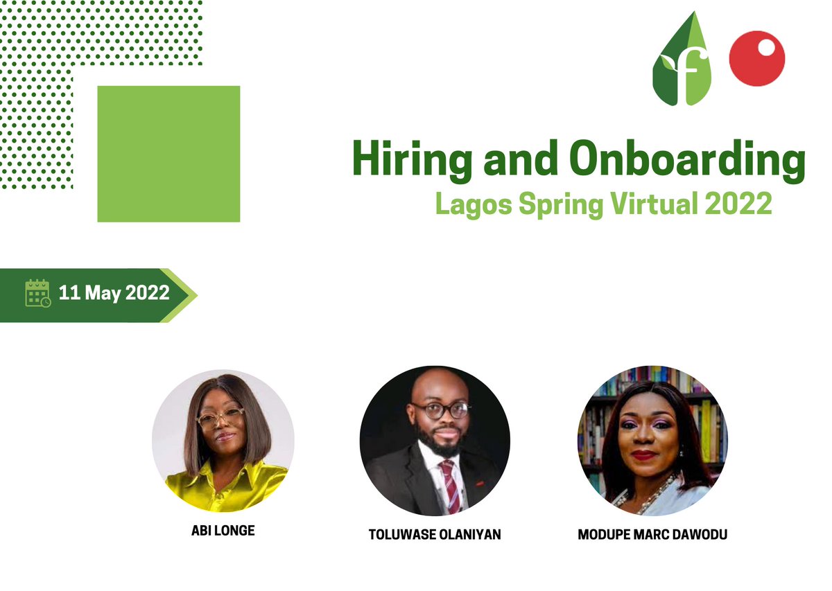 foundingLAG's tweet photo. Mentors,
Abi Longe
Toluwase Olaniyan
Modupe Marc Dawodu
Thank you for your feedback at the HIRING AND ONBOARDING session.
WE APPRECIATE YOU!!!
Visit https://t.co/a3Q5itapDl to learn more about our program
#FILagos #FIAfrica #FIWorldwide #FounderInstitute #FISessions https://t.co/MjrVIHbPRm