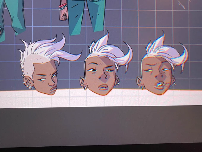 My version of #Xmens #Storm, would make a pretty dope Feature with her as the lead. I love doing these character sheets, I'll be talking more about them in mine and @jusdog  next storyboard class with @ProjectCityTV, more news will be posted in my bio soon! 😉 #disney #animation 