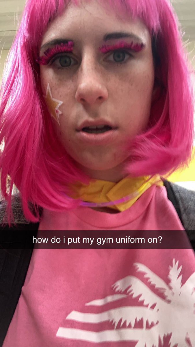 i think it’s neon day at andrew? for andrew fest possibly?? <a href="/AndrewHS_d230/">Victor J. Andrew High School</a> <a href="/AndrewStuCo/">VJA StuCo</a>