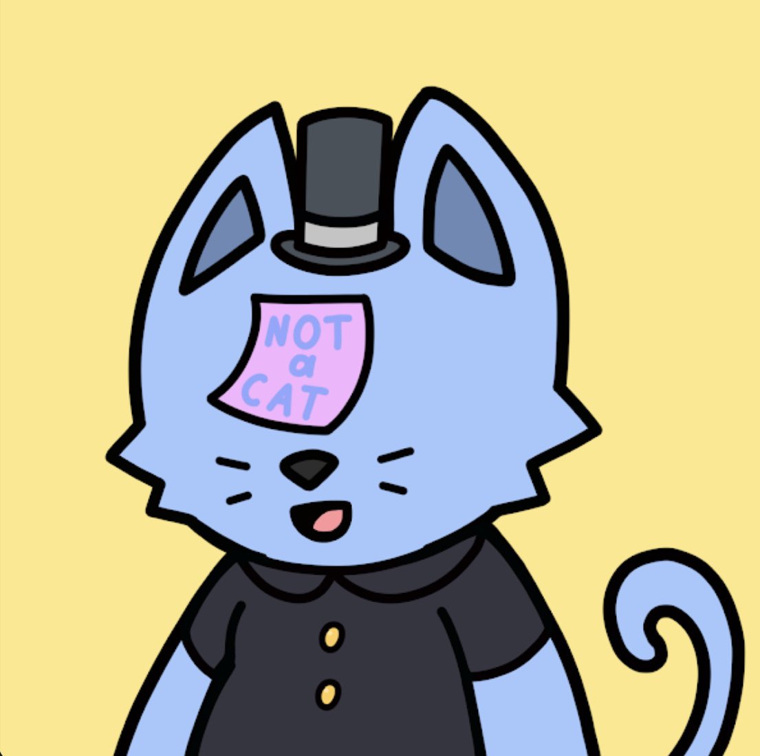 BearFatherXook's tweet photo. 🐱Shout out to @CosmicCats_ for allowing me the opportunity 🙏to win this Not a Cat 🎨 in their art competition 🐻❤️ https://t.co/WjH0lBleG9