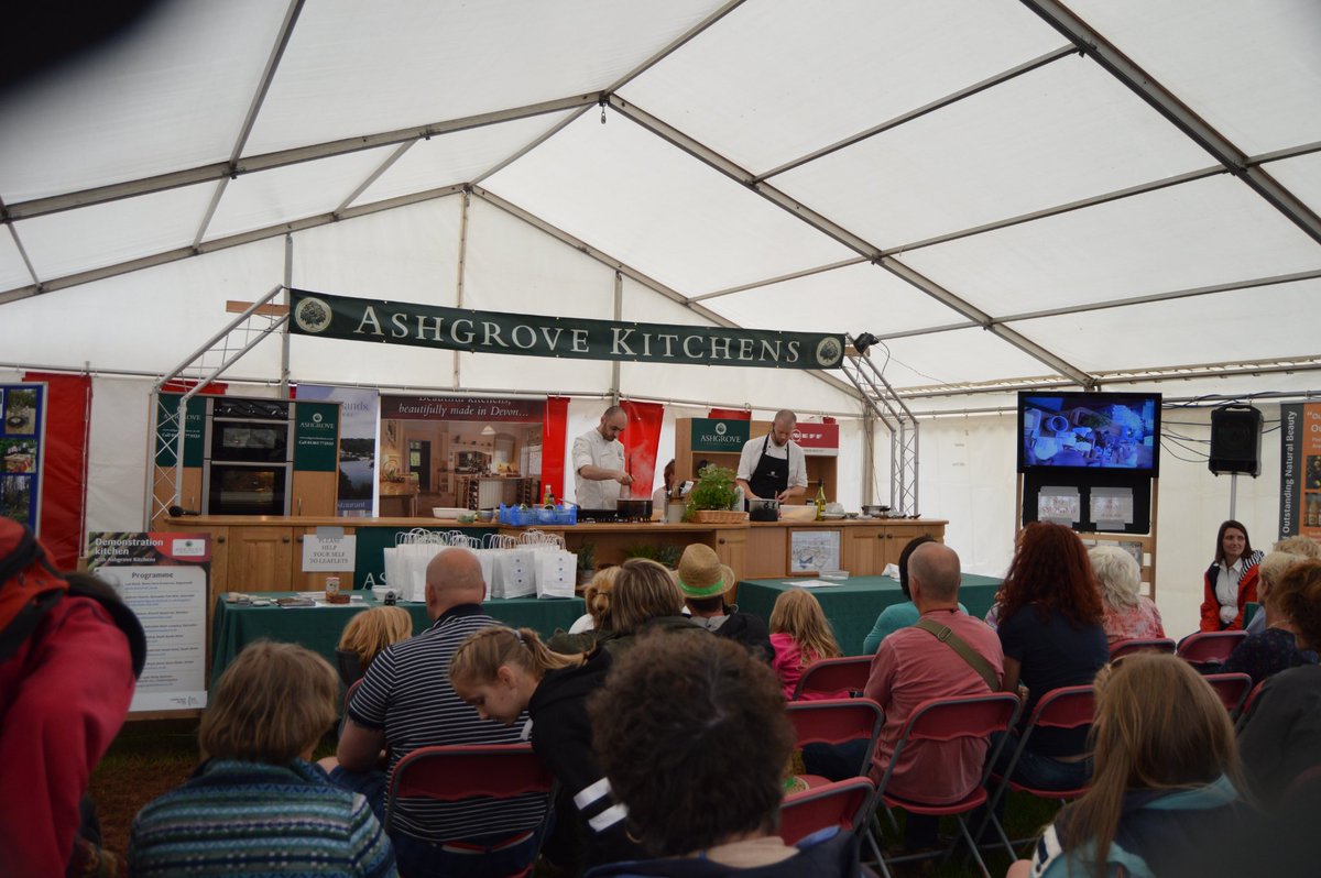 Would you like to display your banner above the popular demonstration kitchen? Promote your business through this busy area - a rare opportunity to sponsor is now available. Please get in touch to find out more... office@totnesshow.com