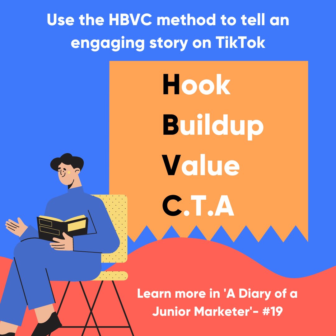 Rbbl_io's tweet photo. 🤳 Here's how you can use the HBVC technique to tell an engaging story on TikTok that will help you draw in your target audience while remaining authentic and providing value. 

 Click the link below to learn more! 

https://t.co/q9YWLHtg9e

#founders #marketing #tiktok https://t.co/uITzCmy1Cv