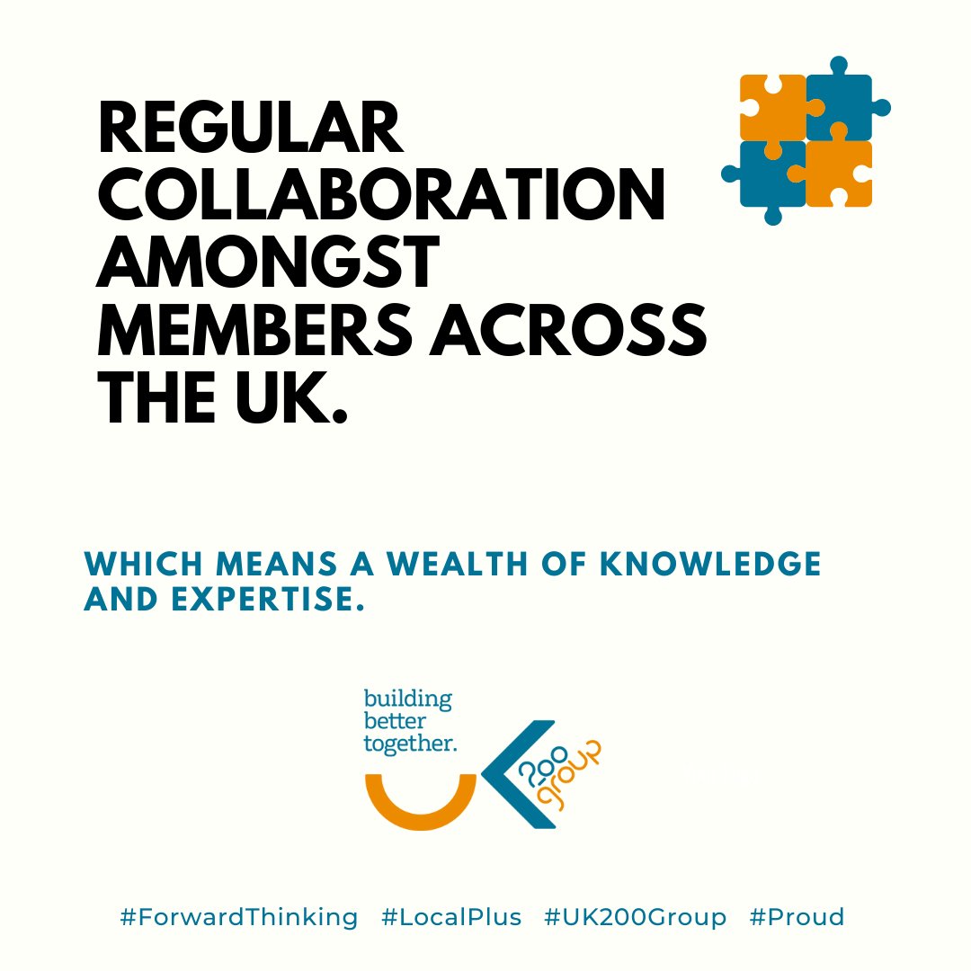 uk200group's tweet photo. Regular collaboration amongst our 2,000+ members across the UK.
Which means a wealth of knowledge and expertise.
#ForwardThinking #LocalPlus #UK200Group #Proud https://t.co/l7oadoTHnz