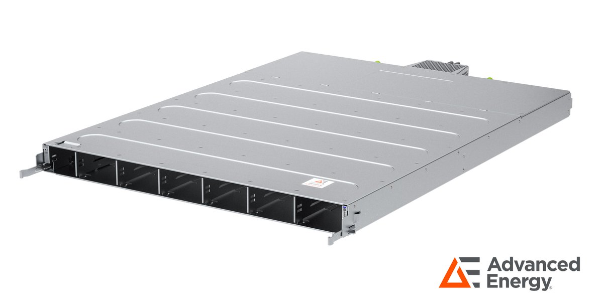 AdvEnergy's tweet image. We&apos;re excited to announce the launch of our latest #OCP Open Rack version 3 (#ORv3) compliant AC/DC #powershelf with industry-leading 97%+ power efficiency for #hyperscale and enterprise data centers. Learn more: bit.ly/37ELHhb