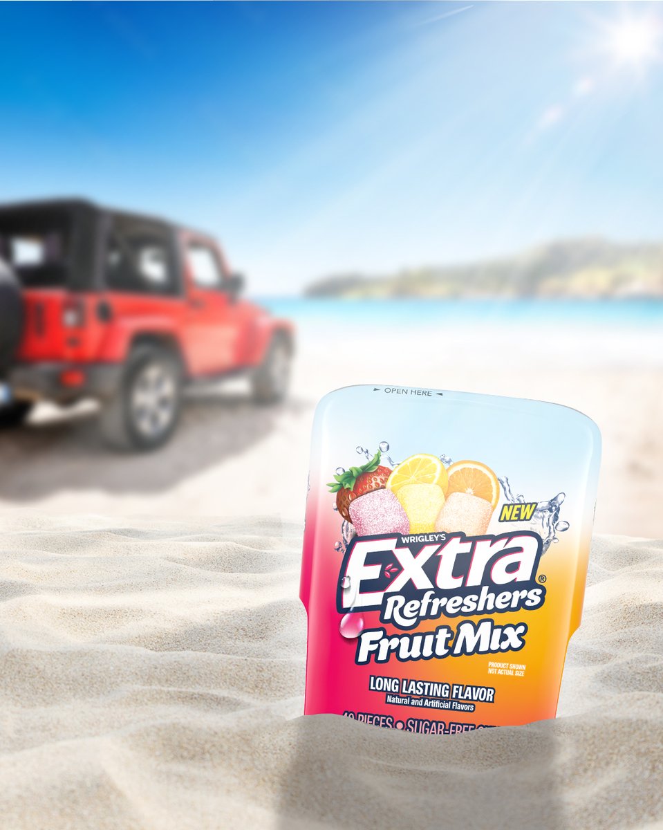 It’s not a beach trip without EXTRA Refreshers!