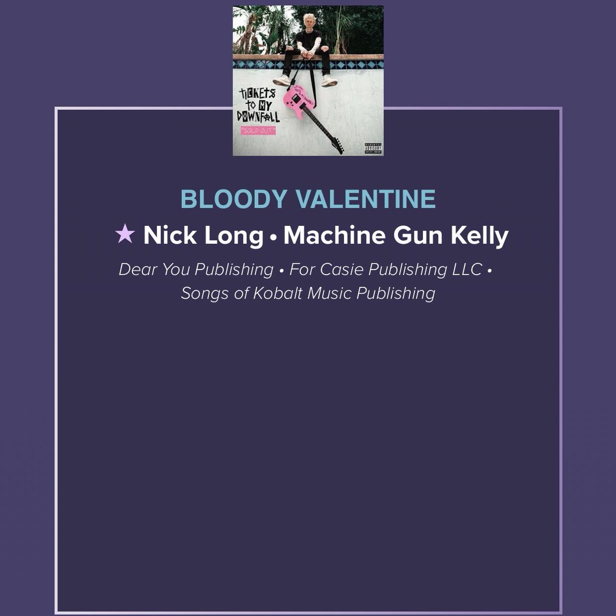 mgk Stats tweet media