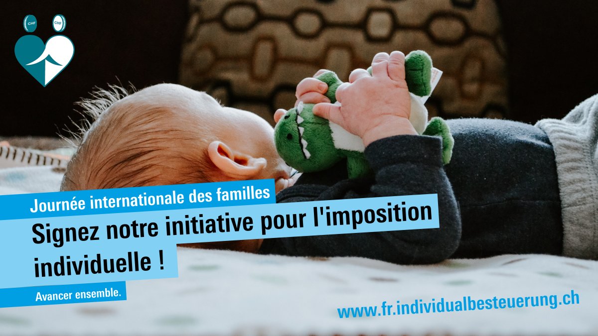 PLR_Suisse's tweet photo. En cette journée internationale des familles, signons et faisons signer l’initiative pour l’imposition individuelle. 💙🖋️Le changement, c’est maintenant ! #impositionindividuelle #internationalfamilyday
➡️https://t.co/Kimo9Hc2ga https://t.co/EdDcdCuzhb