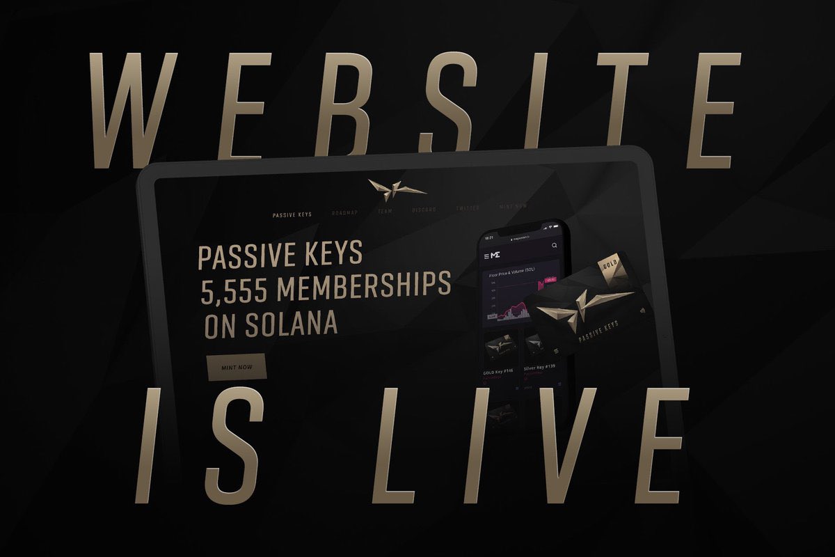 surendranlalit1's tweet photo. GIVEAWAY of WL ONGOING @PassiveKeys
 
JOIN the discord server🔽
https://t.co/xsIBpbLTAo
and join in their Royal Rumble game for the chance to win.
📶Monthly IDO Profits
📶Secondary Sale Royalties 
📶Staking for $KEYS 

#PassiveKeys #KEYS
#Solana #SolanaNFTs
#NFTCommunity https://t.co/pHl6hyKkKF