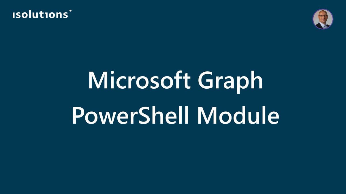 andresbohren's tweet photo. My #PowerShell Scripts for #MicrosoftGraph from the #CloudWorkplace Meetup https://t.co/JTcxova5nD are published on my GitHub Repo
https://t.co/CvIk7GV1VW https://t.co/wLnhs8TAz7
