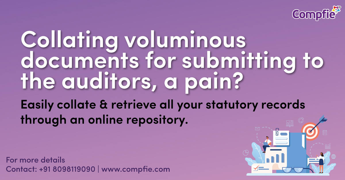 Compfie's tweet photo. Non-availability of Compliance Records during internal audits &amp; inspections can lead to unworthy legal hassles.

#internalaudit #inspections # auditors #complianceaudits #compfieaudit https://t.co/MIo4Zeax6N