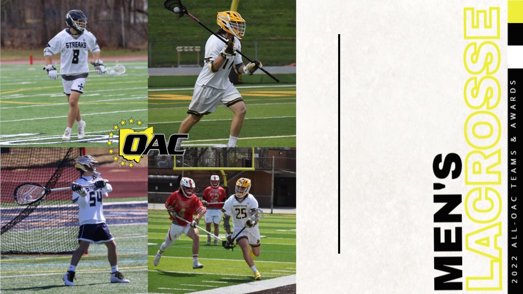 OHAthleticConf's tweet photo. Men's Lacrosse All-OAC Teams &amp; Awards have been announced! 

https://t.co/3SUexl8BAT #OAC https://t.co/UL428Xhewm