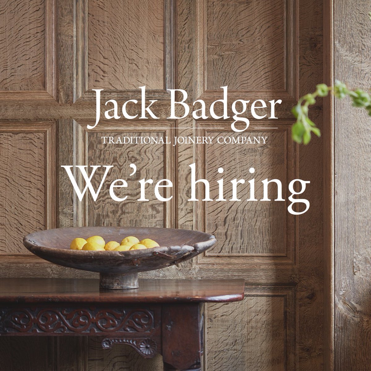 JackBadgerLtd's tweet photo. We’re looking for an accomplished fitter to install our high-end bespoke joinery in residential homes across the country.

For further information on the job description please visit https://t.co/dhElMICcIt

#job #career #recruitment #jobopportunity #joinery #JobVacancy https://t.co/fb2mluvwlI