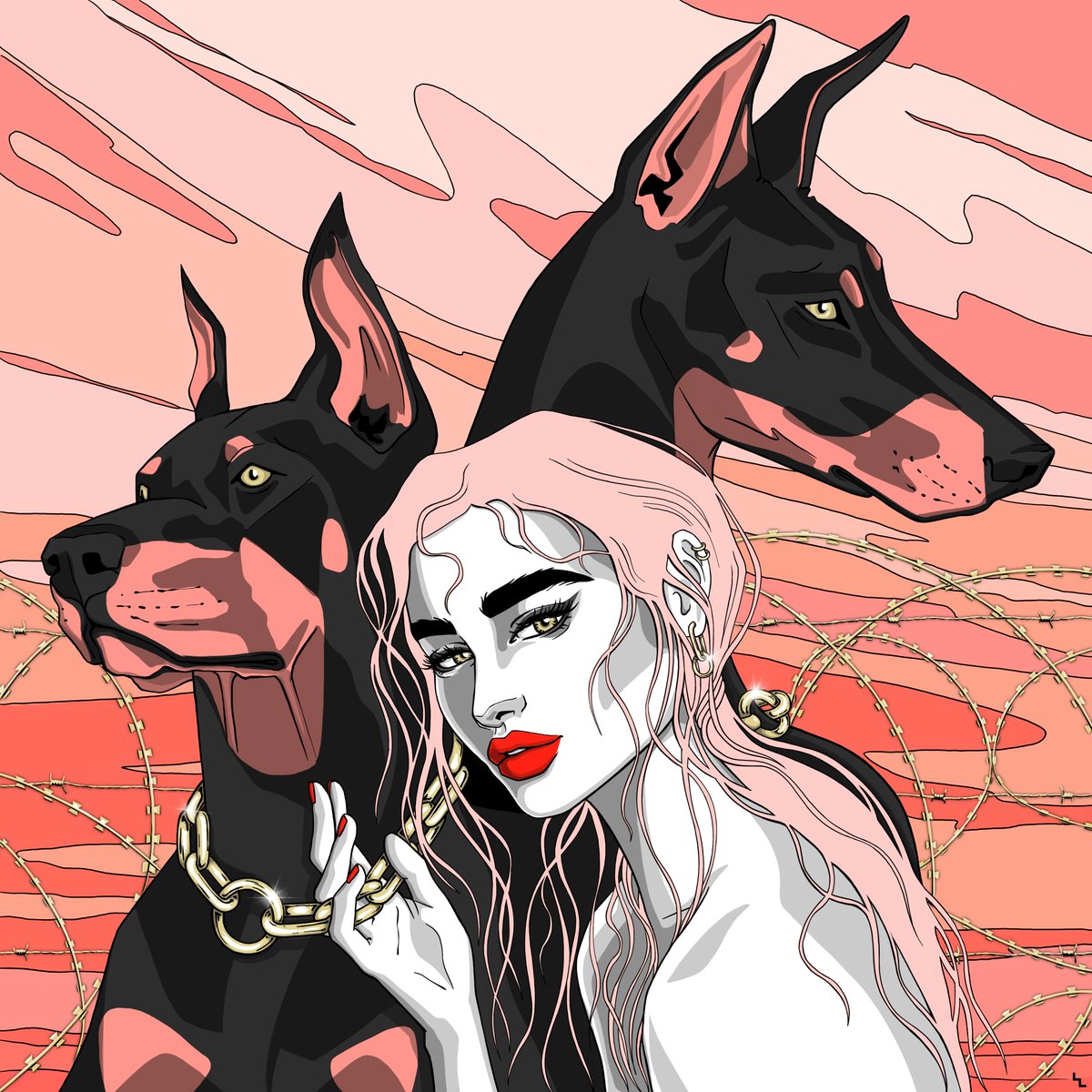 Just dropped! PROTECTION 🖤

"A silent agreement... I protect you. You protect me"

This piece is about fierce loyalty and fearless, unconditional love. 

1/1 || 0.75 ETH || <a href="/foundation/">Foundation 🌐</a> 💋
foundation.app/@leopardslunch…

#nftdrop #nftcollectors #nftcommunity #buythedip