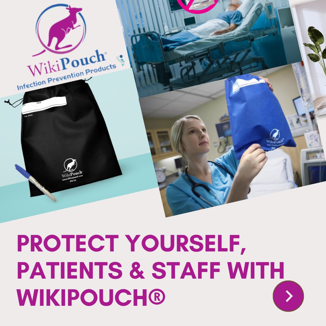 WikiPouch's tweet image. Protect Yourself, Patients &amp;amp; Staff with WikiPouch® WikiPouch.com