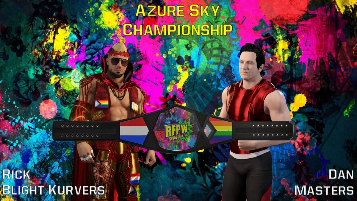 RFPWEFed's tweet image. This Friday on Fight Night at twitch.tv/RFPWNetwork at 11 PM UK / 6 PM EST:
The Azure Sky Championship is on the line as @Rickkurvers defends against @RealDMasters!