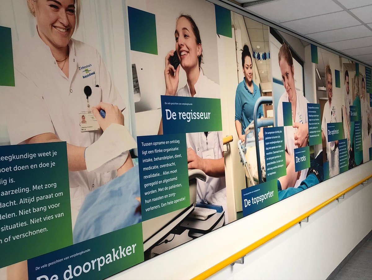 ‘De vele gezichten van verpleegkunde’ is op de Dag van de Verpleging onthuld. Het is een ode aan het vak verpleegkunde dat vele gezichten kent; de alleskunner, de doorpakker, de regisseur, de topsporter, de rots, de optimist, de coach, de tolk, de hartbewaker en de teamplayer.