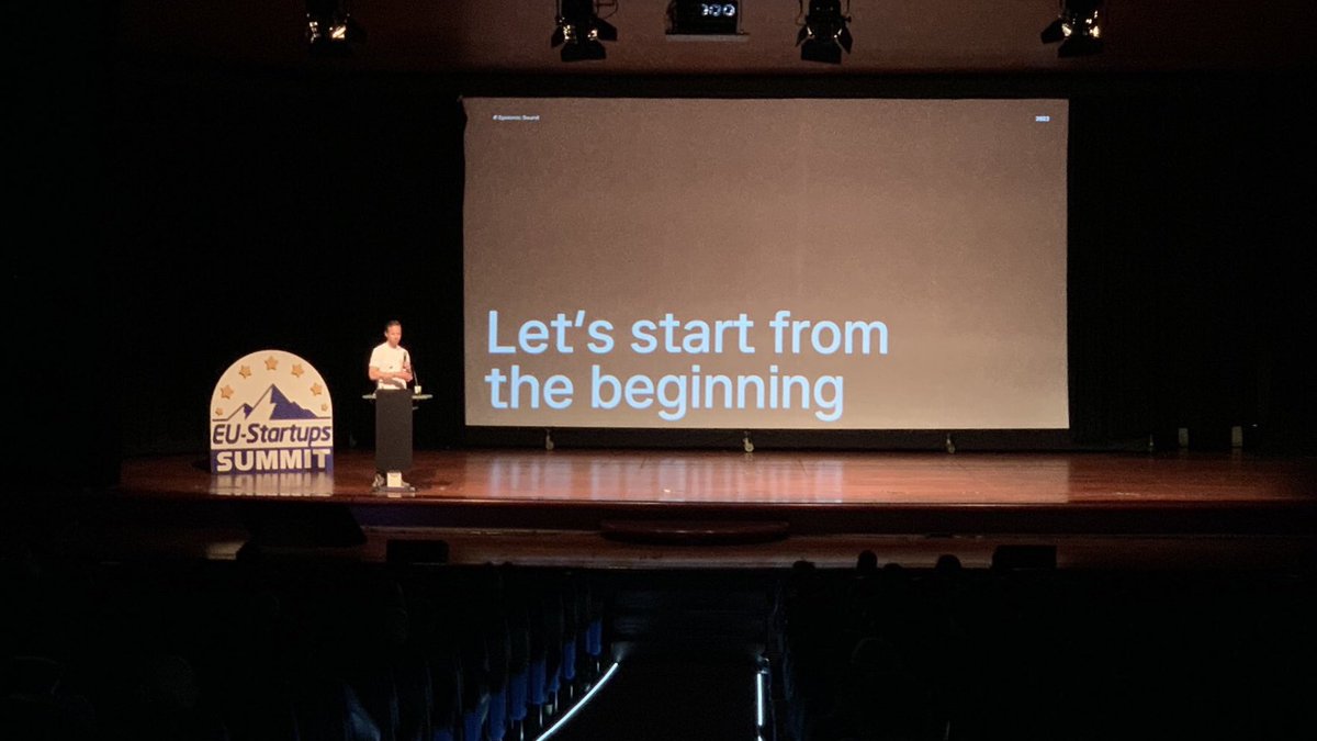 EIF_EU's tweet photo. Tuning in from #Barcelona @ #EUStartupSummit πͺπΈ Very proud to see that 19 out of the ~40 #founders speaking have actually been backed by the us through our #venturecapital partners.
π @EIF_EU backed founder Tom Hoglund on how @EpidemicSound disrupted the music industry π¦ https://t.co/XFIK9GdWEA