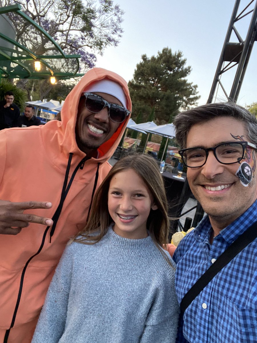 RaoulMartinezTV's tweet photo. Good seeing my dude @NickCannon last night at @LEGOLAND_CA’s Ferrari Build &amp; Race grand opening! My daughter sometimes doesn’t believe that daddy knows famous people! 😉 @MaskedSingerFOX #legoland  #ferrari #buildandrace @fox5sandiego https://t.co/HrklmNy31G