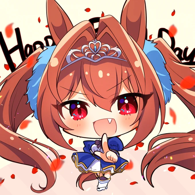 ダスカ誕生日おめでとうございます👑✨
#ウマ娘 #ダイワスカーレット #ダイワスカーレット生誕祭2022 