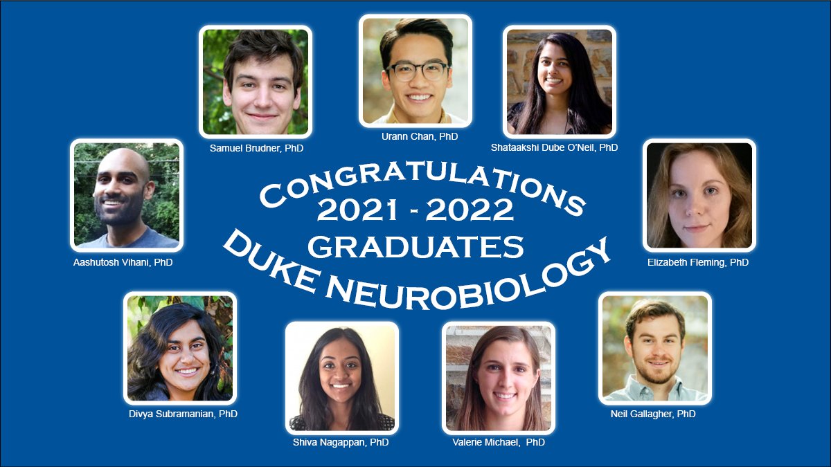 Have we mentioned lately how proud we are of these fine young neuroscientists? They all came through these strange times with a strong finish. Congrats to all!