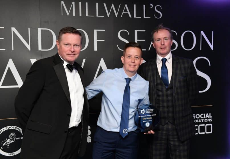 Southwark_News's tweet photo. Well done Kelly! Well deserved. 

https://t.co/VvxNGDY6bA
#Millwall @lionsfoodhub #Bermondsey @Millwall_MCT @TheMillwallFans @Millwall_LFC @MillwallFC https://t.co/wuSO4khHfW
