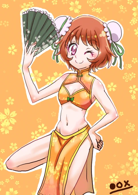 チャイナらんらんv('∀`)リハドロv #precure  #デパプリ 