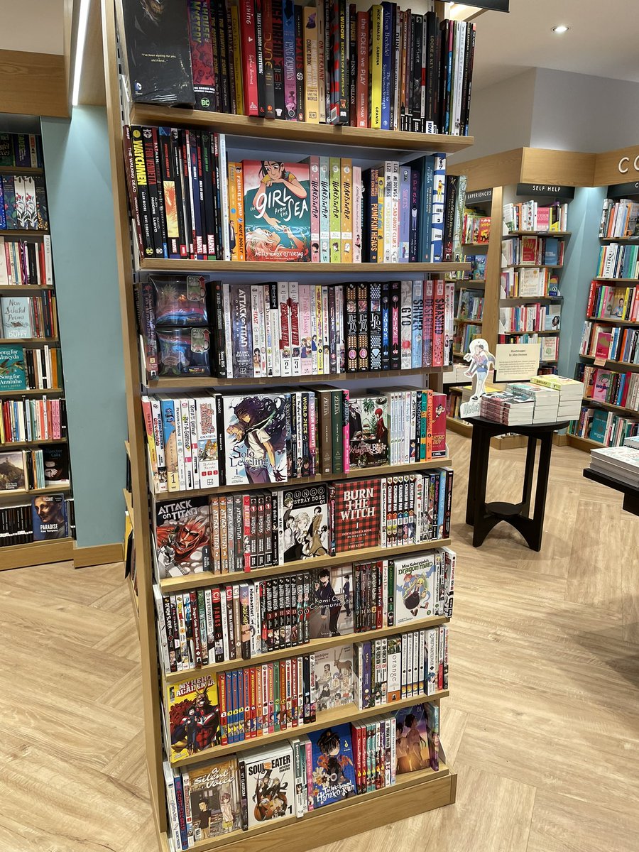 We have been busy at work trying to expand our Manga and Graphic Novel section and it now finally finished! 

So please come in and have a browse of all the new Manga and Graphic Novels we have in store! 

Can you recommend any good Manga and Graphic Novels we can add?