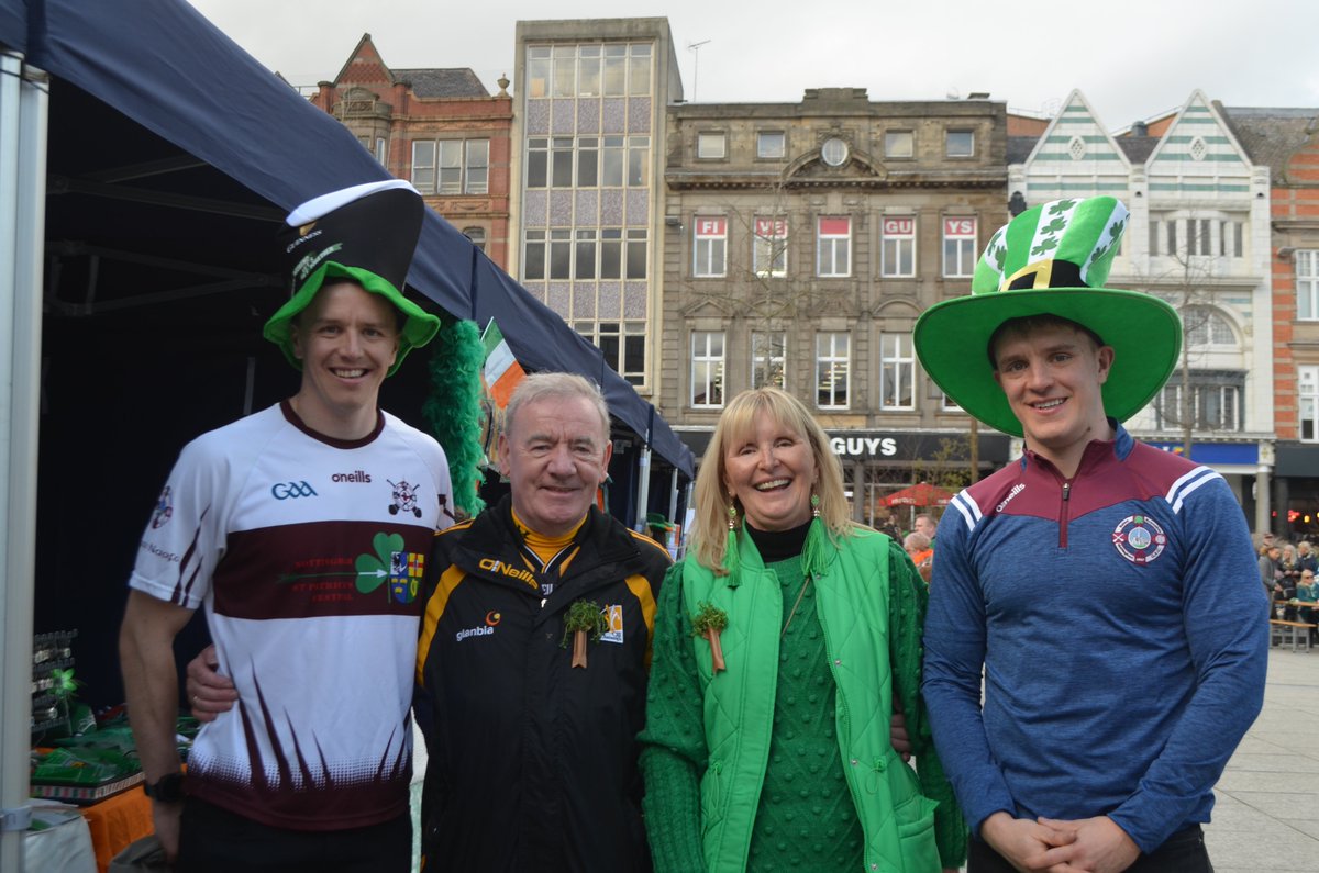 StPatricksNottm's tweet photo. @GerryMolumby I met these two 'lad' man and boys at this year's @StPatricksNottm with mother Melinda Dirrance. Found the older photo when tidying up at Irish Centre https://t.co/20M6PKJC0A