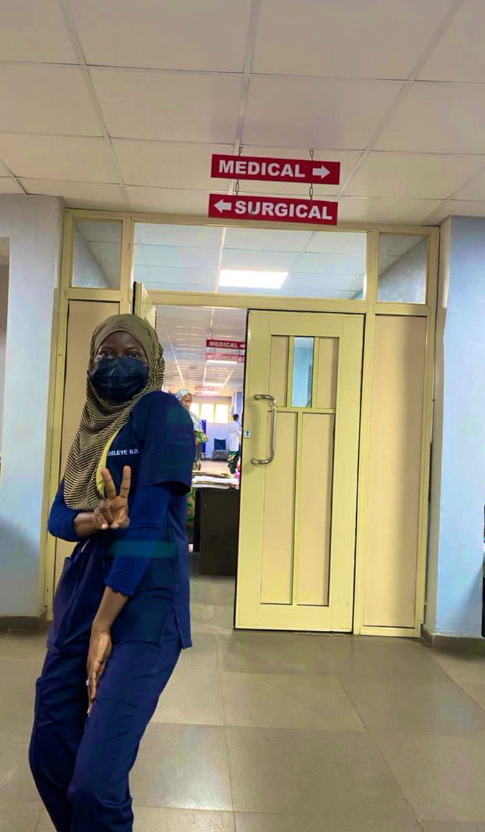 seerhawluxevent's tweet photo. Your favourite Housegirl 👩🏾‍⚕️🧕🏾💗

Scrub by: Oluaye Gbogbo @MedPlugEtAl @LuyiDee as my Induction gift.  God bless you https://t.co/TozMjSOclx
