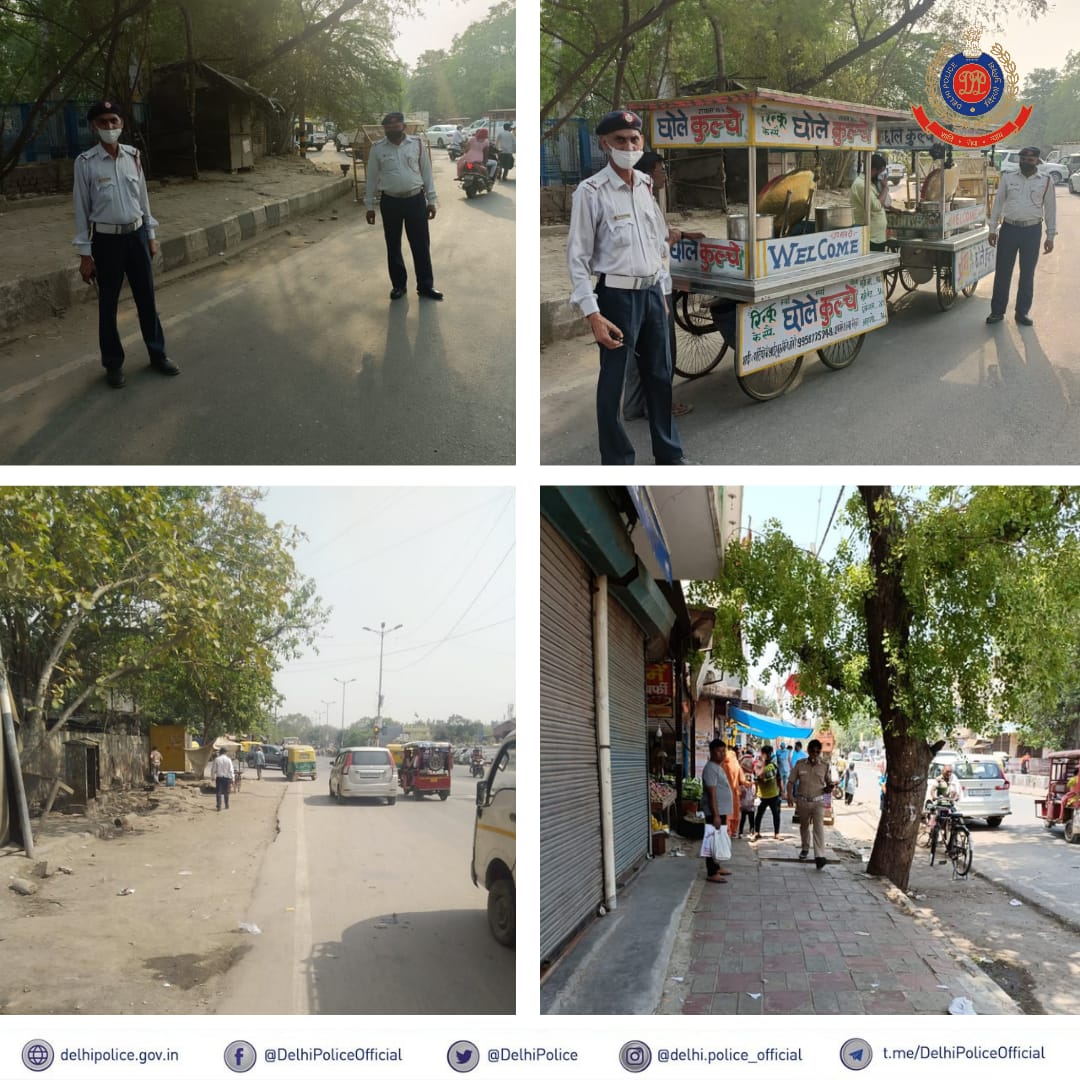 dtptraffic's tweet photo. #DelhiTrafficPolice today cleared encroachments at various corridors in Western Range including Sultanpuri bus terminal, Sabzi Mandi- Najafgarh, Nangloi Chowk and Uttam Nagar Metro Station.

@DelhiPolice
@ssyips https://t.co/AgvqshPAw4