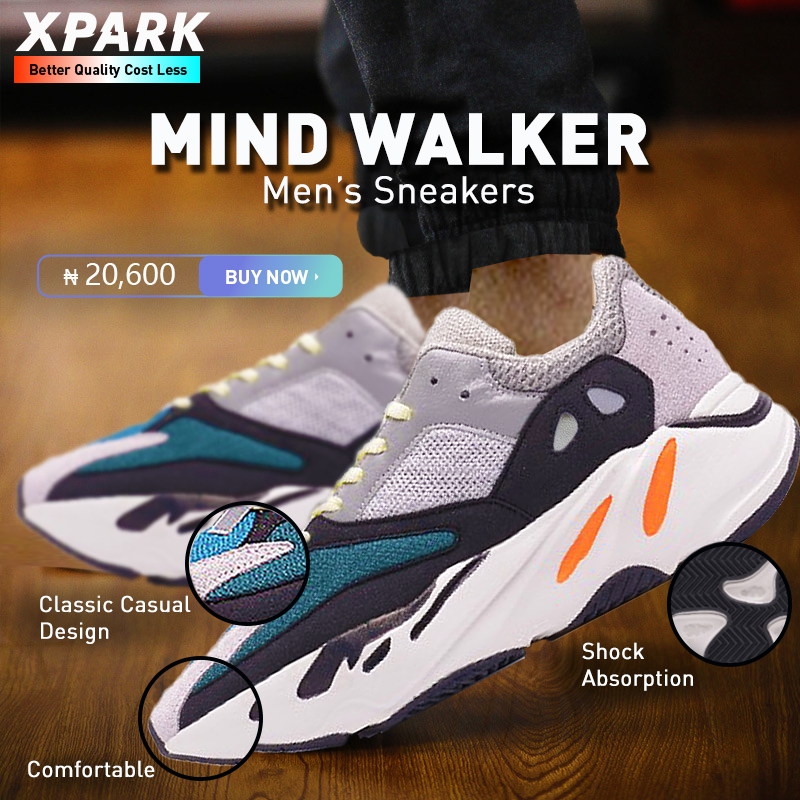 XPARKNigeria's tweet image. Your drip 😋 will become fresher with these extra-comfortable #MindWalker Sneakers 👟. Click bit.ly/39fgDVA to own a pair or more! 🤞