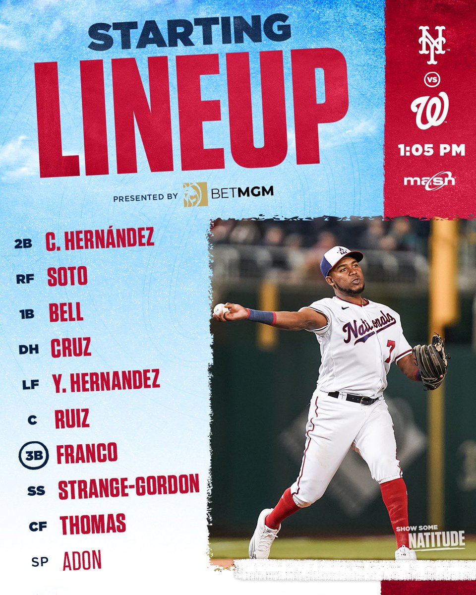 Let’s have a day game shall we.

#NATITUDE