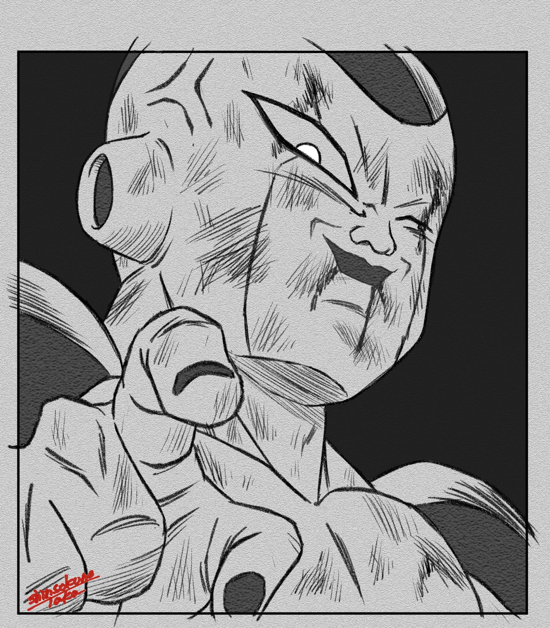 グレイ系ランキングフリーザ モノクロ イラスト 少年漫画 本 音楽 ゲームグレイ系 259 170 Industrialdealimentos Com